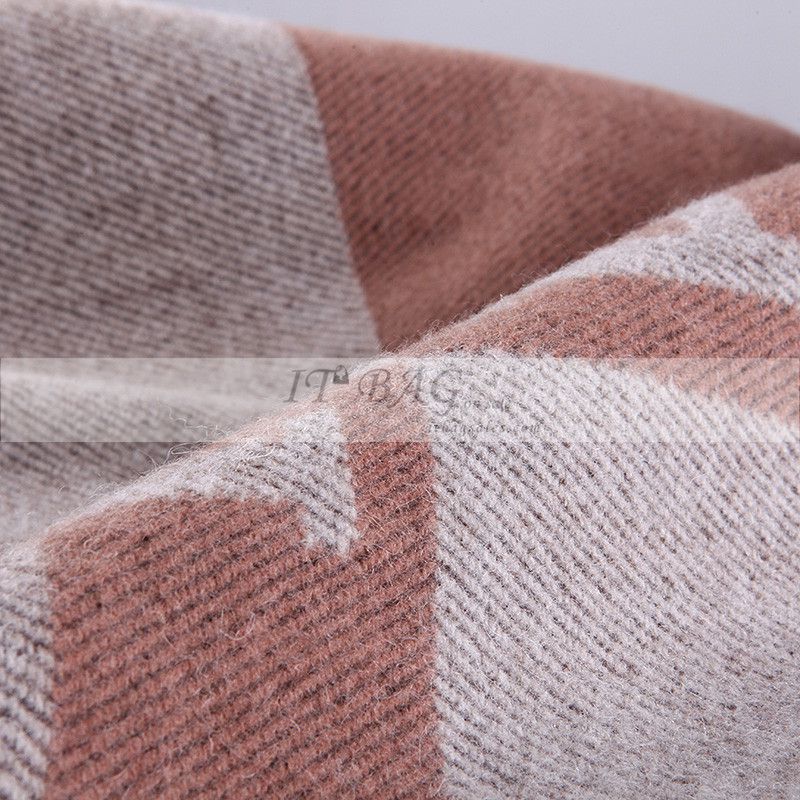 Hermes Blanket Light Brown 4